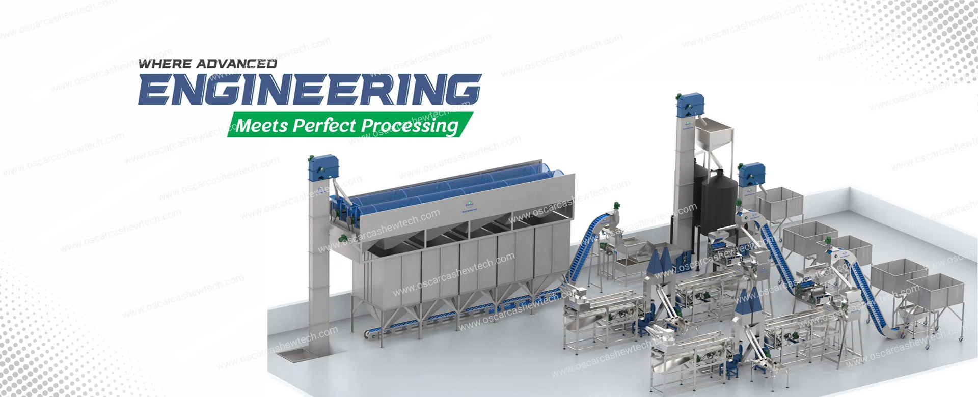 Cashew Processing Machine on Turnkey Basis